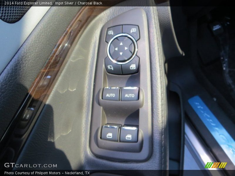 Ingot Silver / Charcoal Black 2014 Ford Explorer Limited