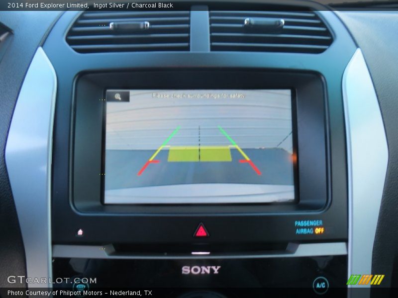 Ingot Silver / Charcoal Black 2014 Ford Explorer Limited