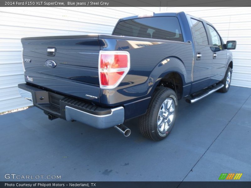 Blue Jeans / Steel Grey 2014 Ford F150 XLT SuperCrew