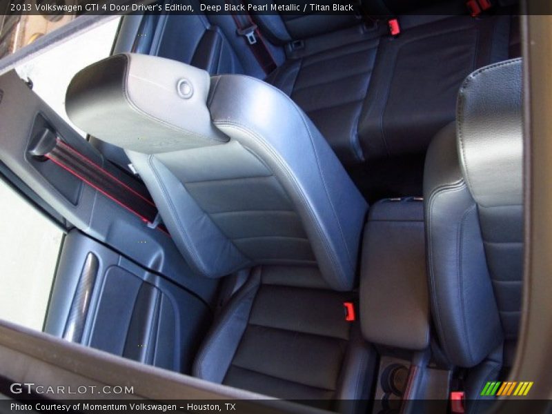 Deep Black Pearl Metallic / Titan Black 2013 Volkswagen GTI 4 Door Driver's Edition