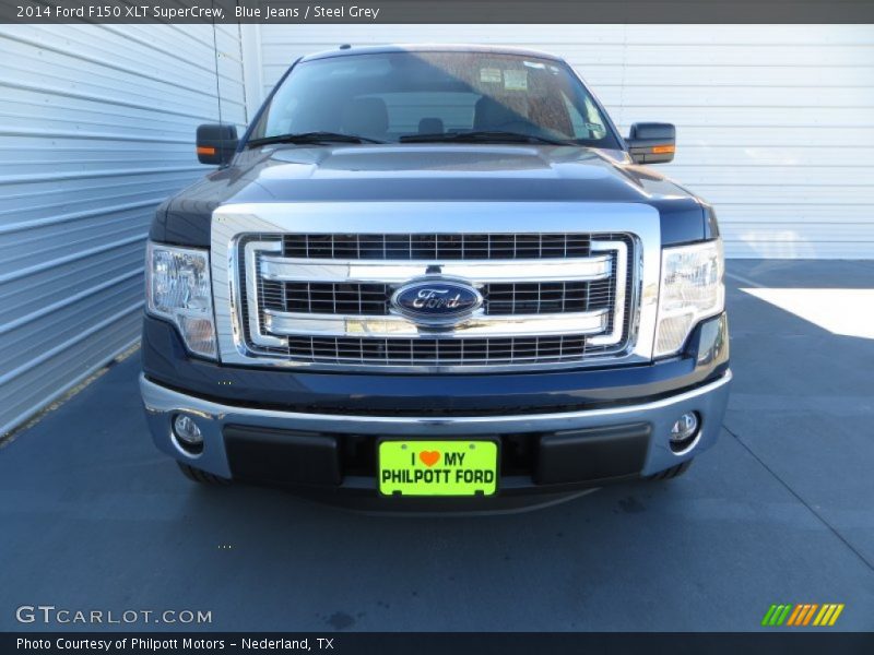 Blue Jeans / Steel Grey 2014 Ford F150 XLT SuperCrew