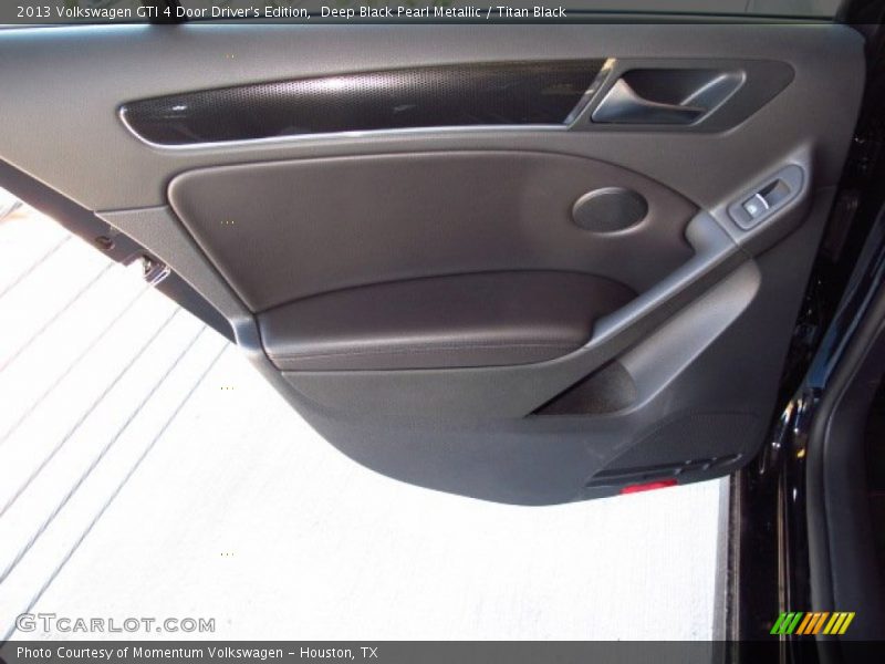 Deep Black Pearl Metallic / Titan Black 2013 Volkswagen GTI 4 Door Driver's Edition