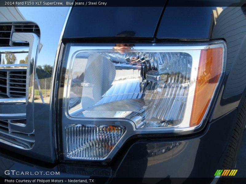 Blue Jeans / Steel Grey 2014 Ford F150 XLT SuperCrew
