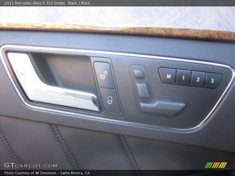 Black / Black 2011 Mercedes-Benz E 350 Sedan