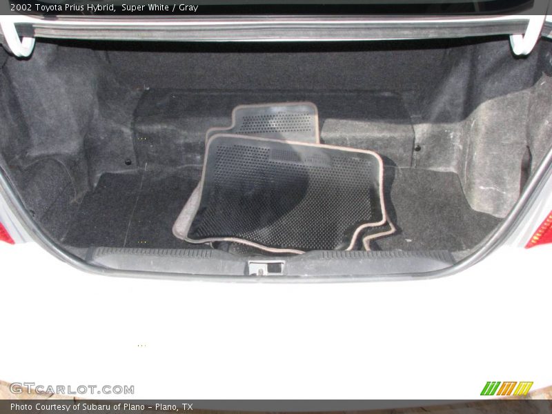 Super White / Gray 2002 Toyota Prius Hybrid