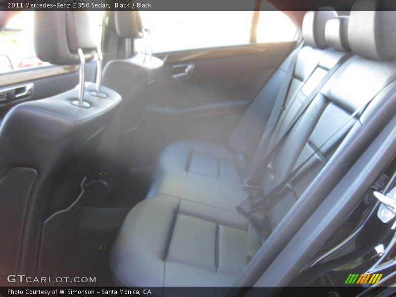 Black / Black 2011 Mercedes-Benz E 350 Sedan