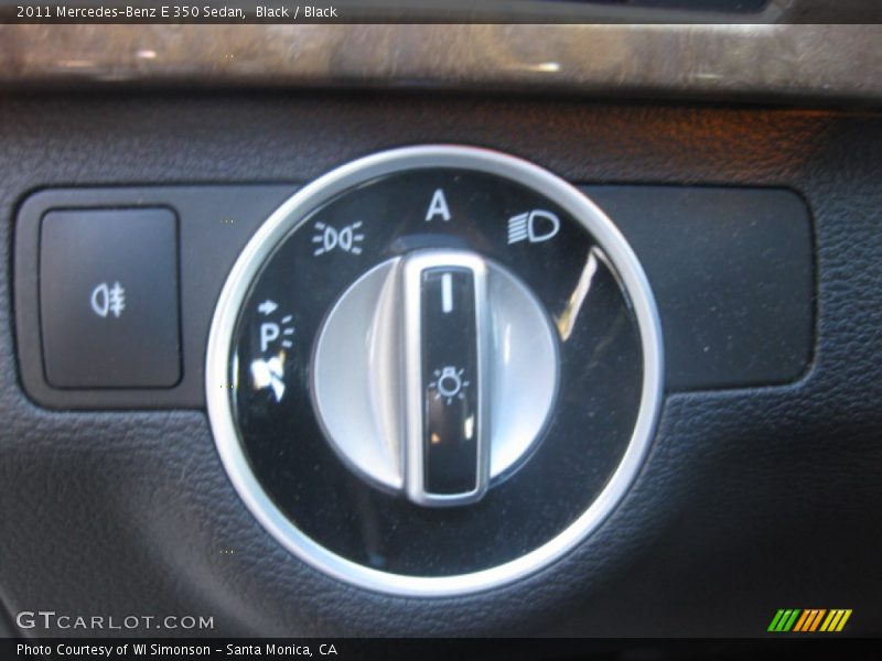 Black / Black 2011 Mercedes-Benz E 350 Sedan