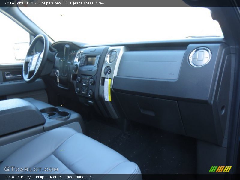 Blue Jeans / Steel Grey 2014 Ford F150 XLT SuperCrew