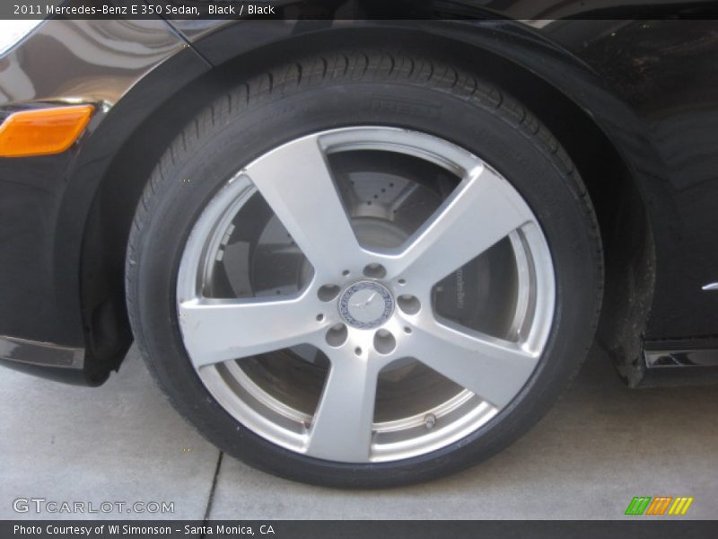 Black / Black 2011 Mercedes-Benz E 350 Sedan