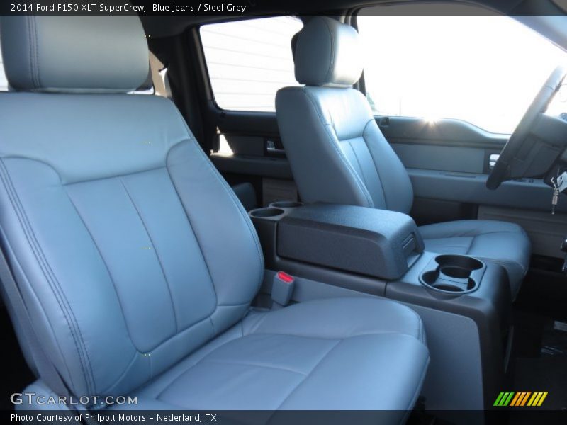 Blue Jeans / Steel Grey 2014 Ford F150 XLT SuperCrew
