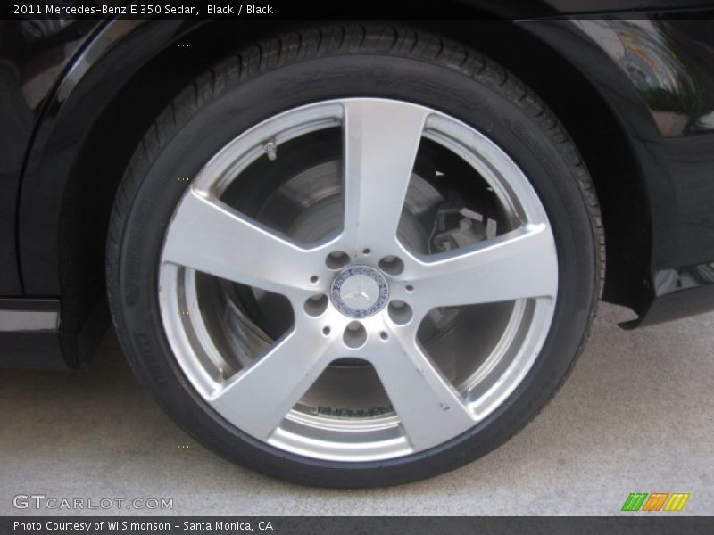 Black / Black 2011 Mercedes-Benz E 350 Sedan