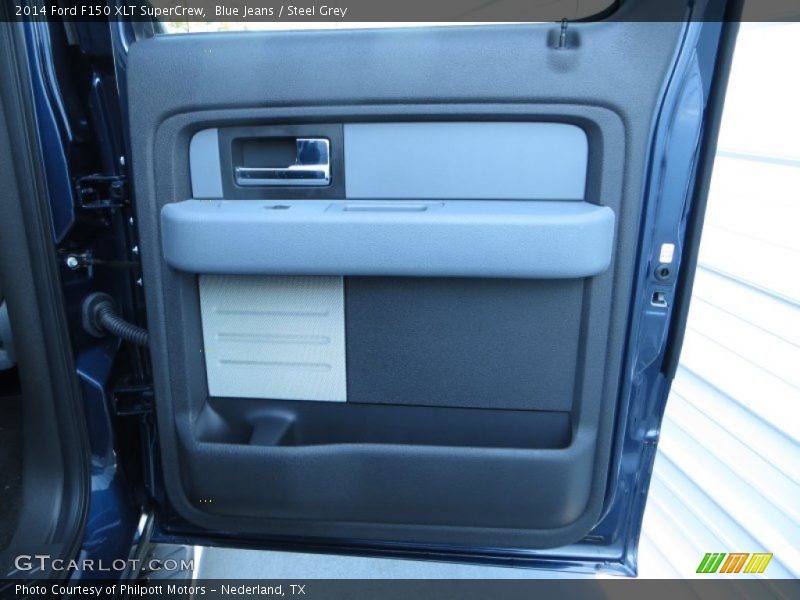 Blue Jeans / Steel Grey 2014 Ford F150 XLT SuperCrew