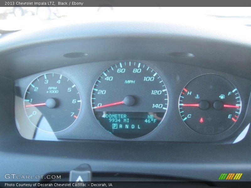 Black / Ebony 2013 Chevrolet Impala LTZ