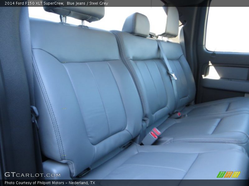 Blue Jeans / Steel Grey 2014 Ford F150 XLT SuperCrew