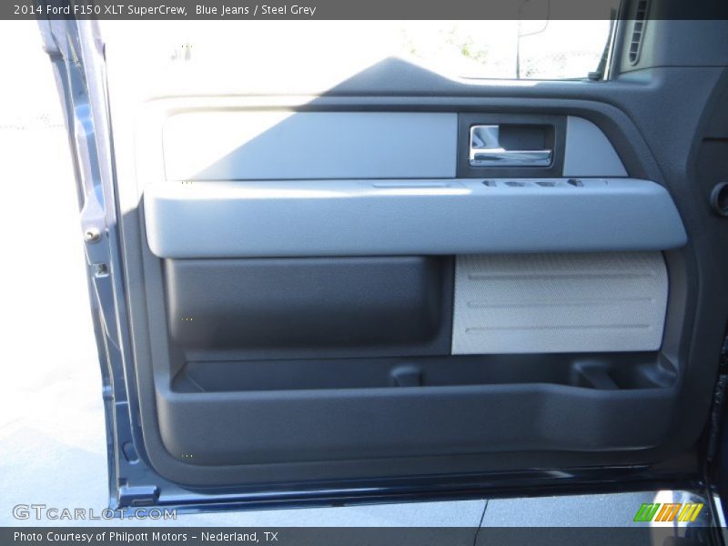 Blue Jeans / Steel Grey 2014 Ford F150 XLT SuperCrew