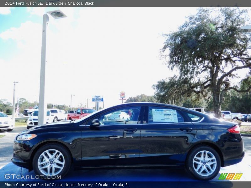 Dark Side / Charcoal Black 2014 Ford Fusion SE