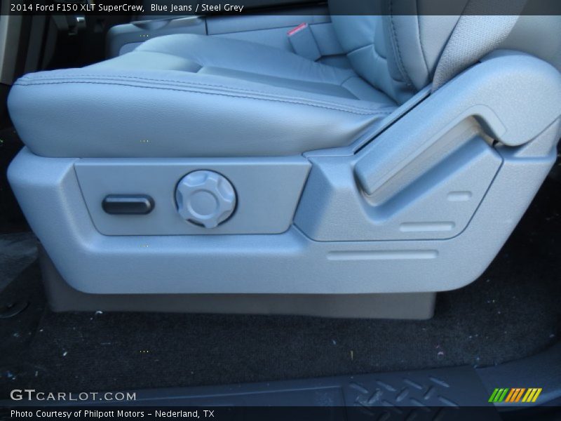 Blue Jeans / Steel Grey 2014 Ford F150 XLT SuperCrew