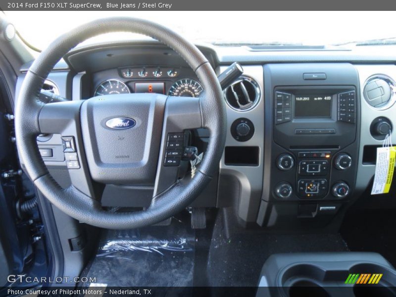 Blue Jeans / Steel Grey 2014 Ford F150 XLT SuperCrew