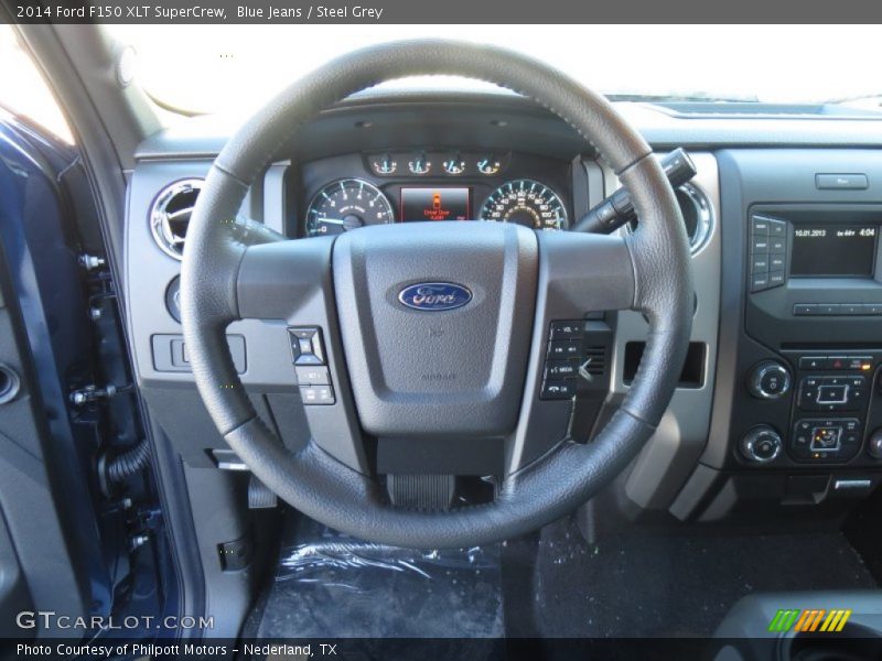 Blue Jeans / Steel Grey 2014 Ford F150 XLT SuperCrew