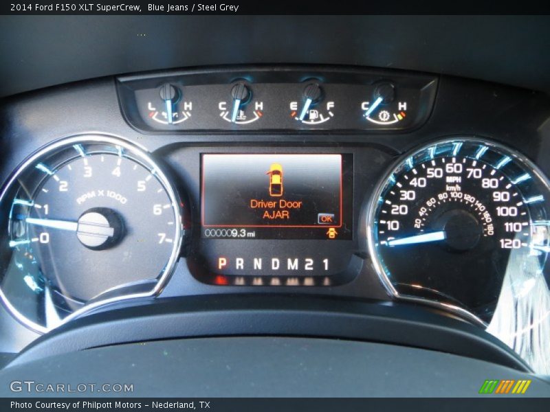 Blue Jeans / Steel Grey 2014 Ford F150 XLT SuperCrew