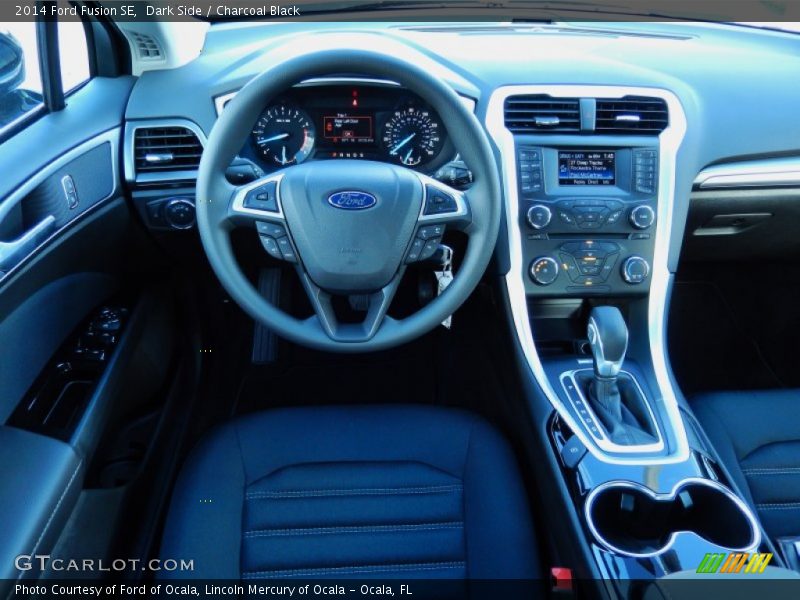 Dark Side / Charcoal Black 2014 Ford Fusion SE