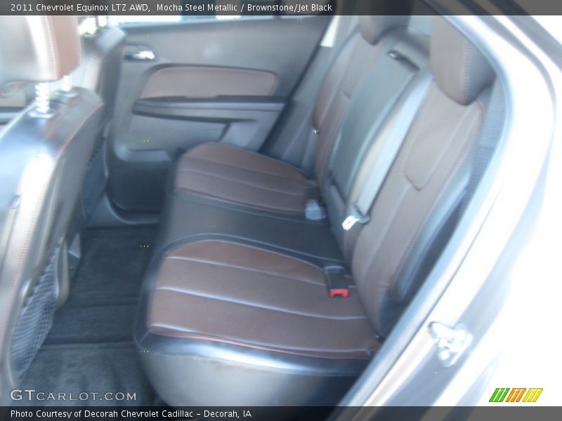Mocha Steel Metallic / Brownstone/Jet Black 2011 Chevrolet Equinox LTZ AWD