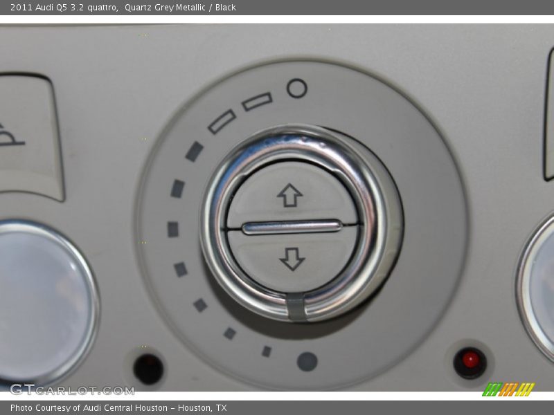 Controls of 2011 Q5 3.2 quattro