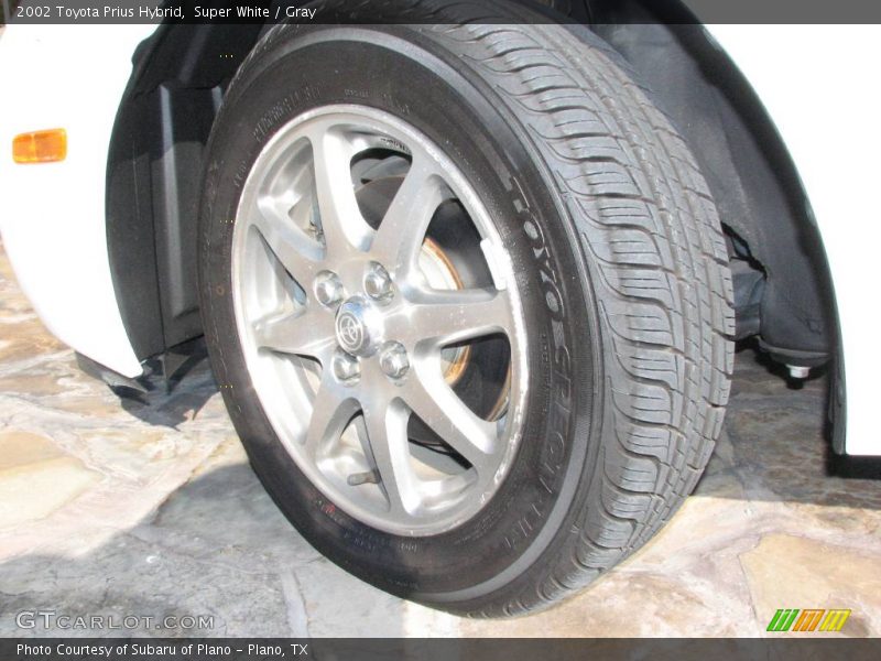 Super White / Gray 2002 Toyota Prius Hybrid