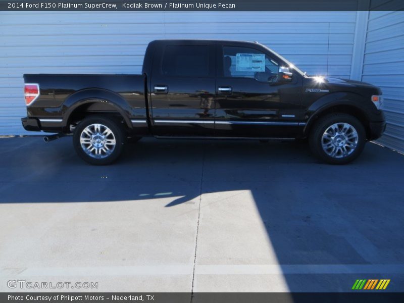 Kodiak Brown / Platinum Unique Pecan 2014 Ford F150 Platinum SuperCrew