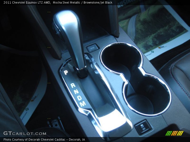 Mocha Steel Metallic / Brownstone/Jet Black 2011 Chevrolet Equinox LTZ AWD