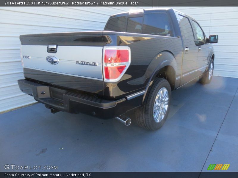 Kodiak Brown / Platinum Unique Pecan 2014 Ford F150 Platinum SuperCrew