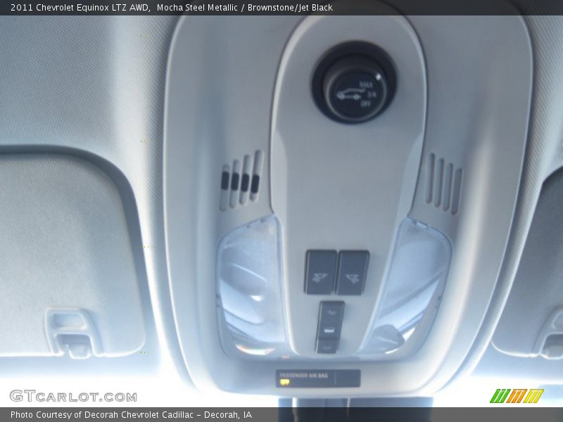 Mocha Steel Metallic / Brownstone/Jet Black 2011 Chevrolet Equinox LTZ AWD