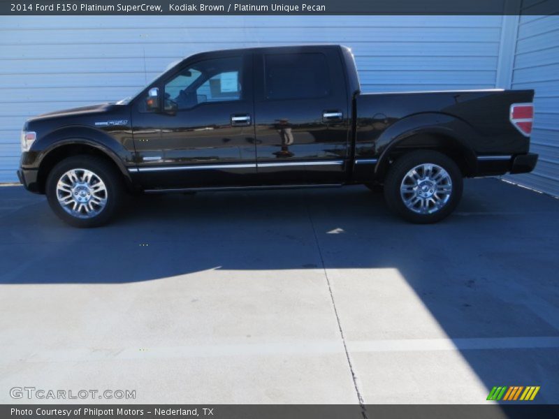 Kodiak Brown / Platinum Unique Pecan 2014 Ford F150 Platinum SuperCrew