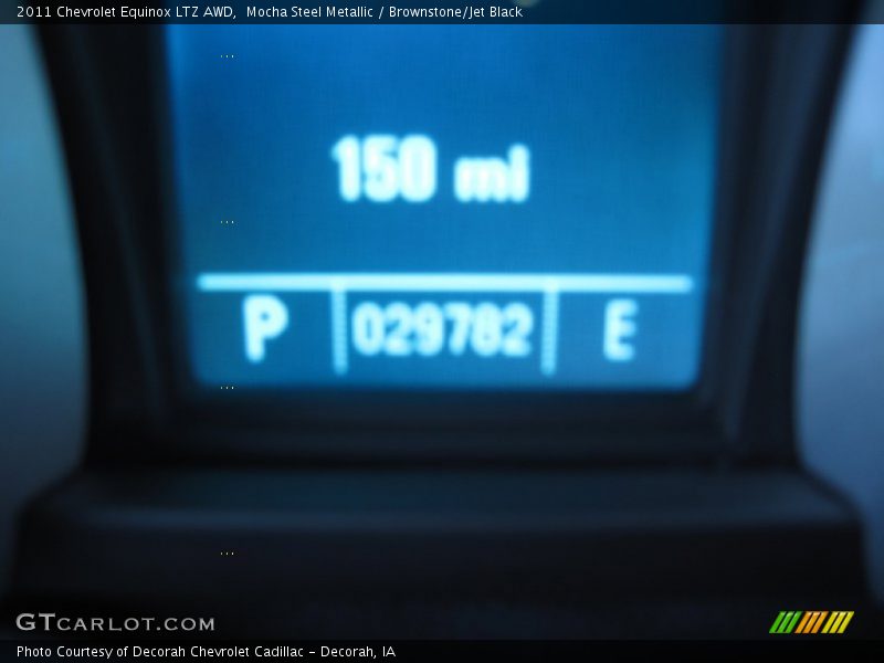 Mocha Steel Metallic / Brownstone/Jet Black 2011 Chevrolet Equinox LTZ AWD