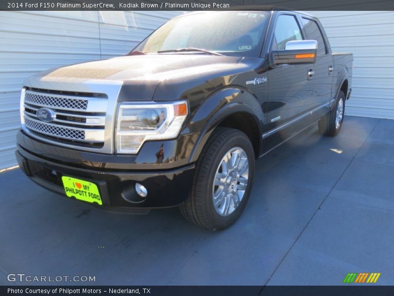 Kodiak Brown / Platinum Unique Pecan 2014 Ford F150 Platinum SuperCrew