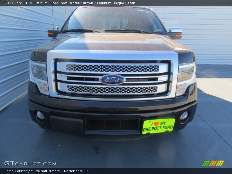 Kodiak Brown / Platinum Unique Pecan 2014 Ford F150 Platinum SuperCrew