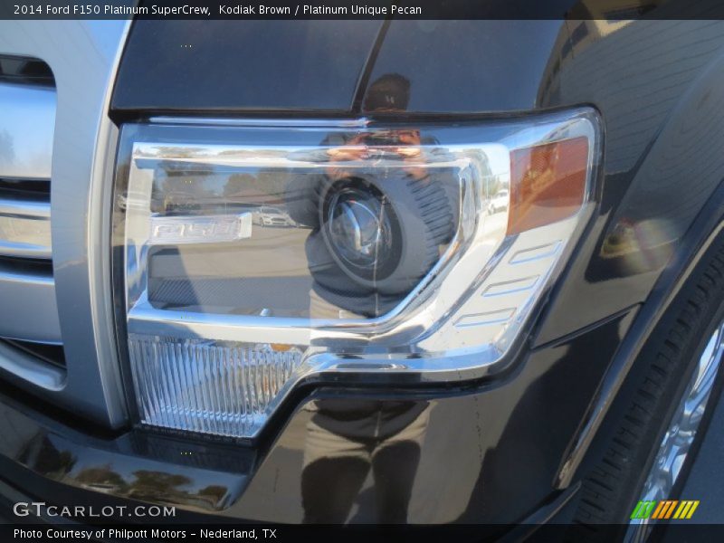 Kodiak Brown / Platinum Unique Pecan 2014 Ford F150 Platinum SuperCrew