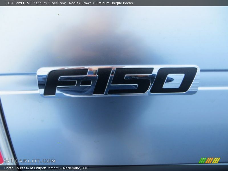 Kodiak Brown / Platinum Unique Pecan 2014 Ford F150 Platinum SuperCrew