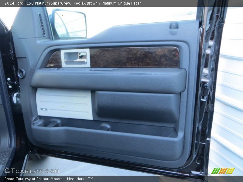 Kodiak Brown / Platinum Unique Pecan 2014 Ford F150 Platinum SuperCrew