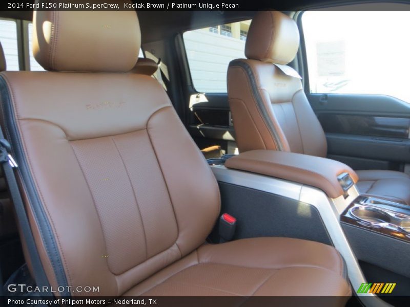 Kodiak Brown / Platinum Unique Pecan 2014 Ford F150 Platinum SuperCrew