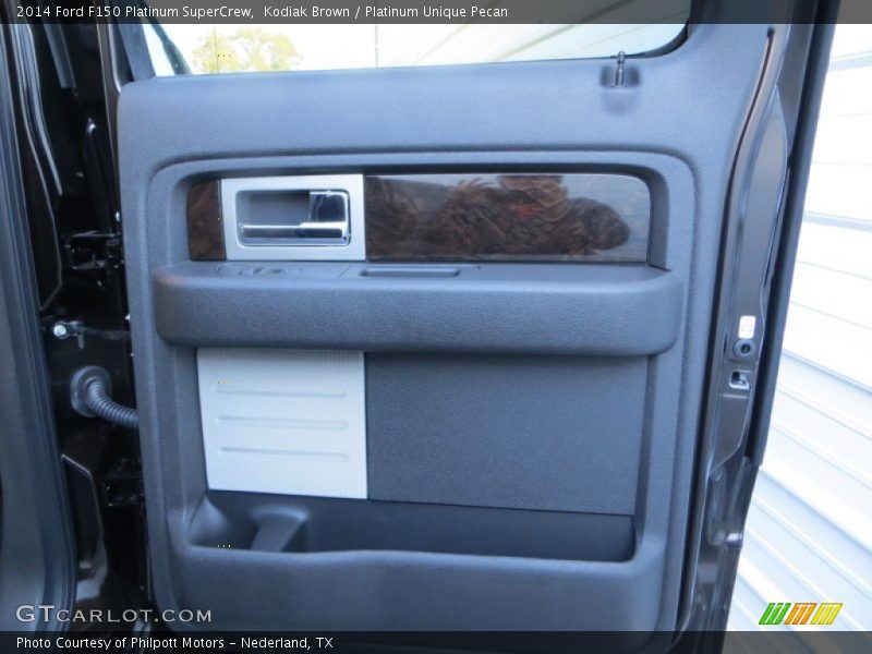 Kodiak Brown / Platinum Unique Pecan 2014 Ford F150 Platinum SuperCrew