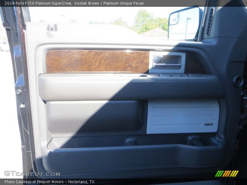 Kodiak Brown / Platinum Unique Pecan 2014 Ford F150 Platinum SuperCrew
