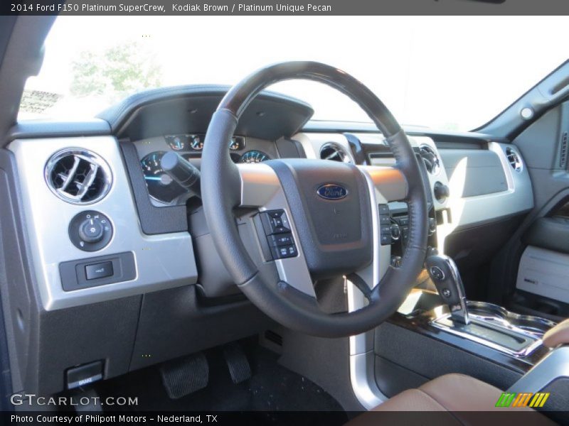 Kodiak Brown / Platinum Unique Pecan 2014 Ford F150 Platinum SuperCrew
