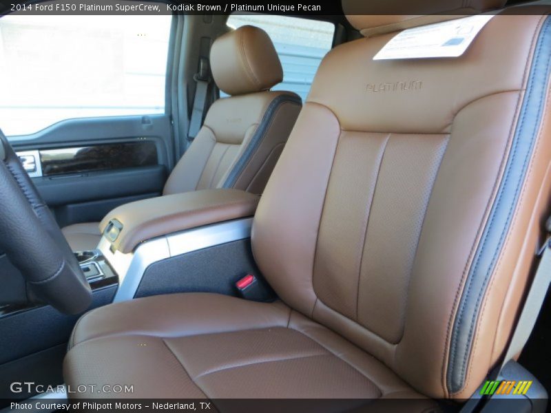 Kodiak Brown / Platinum Unique Pecan 2014 Ford F150 Platinum SuperCrew