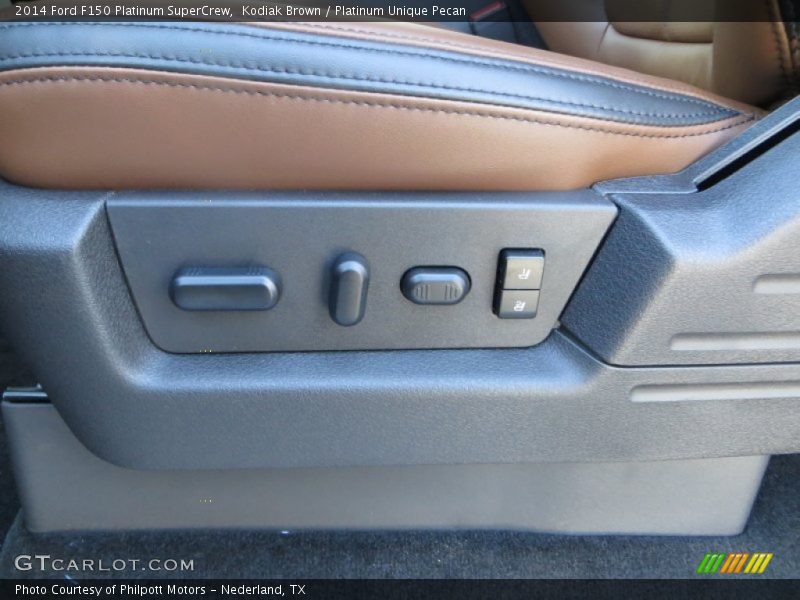 Kodiak Brown / Platinum Unique Pecan 2014 Ford F150 Platinum SuperCrew