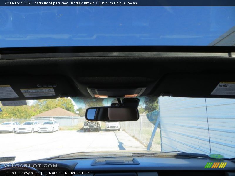 Kodiak Brown / Platinum Unique Pecan 2014 Ford F150 Platinum SuperCrew