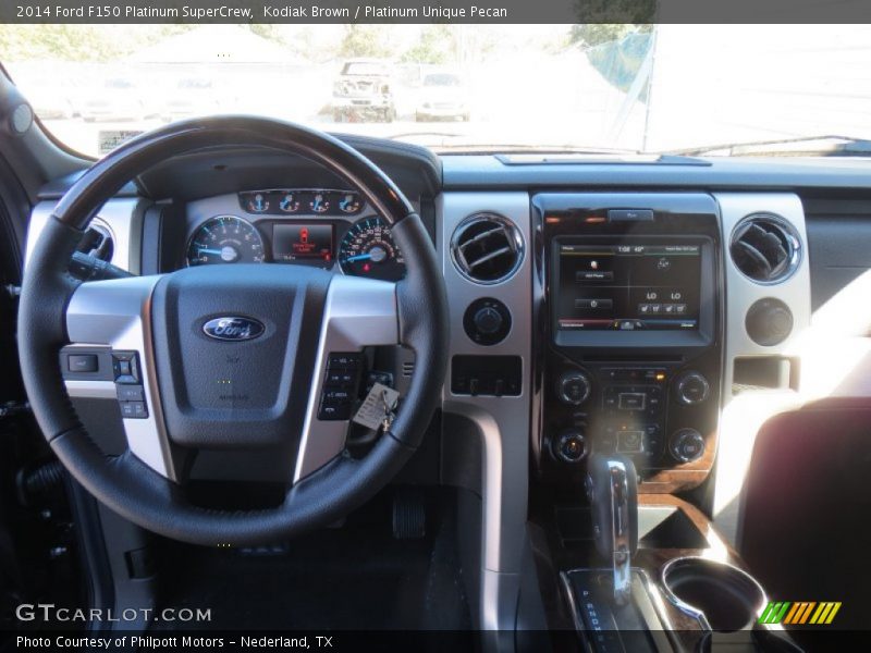 Kodiak Brown / Platinum Unique Pecan 2014 Ford F150 Platinum SuperCrew