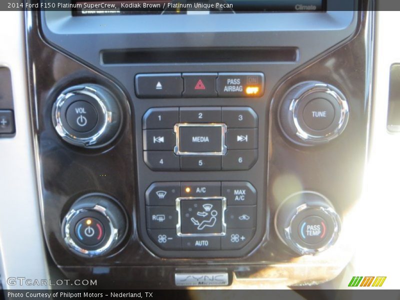 Kodiak Brown / Platinum Unique Pecan 2014 Ford F150 Platinum SuperCrew