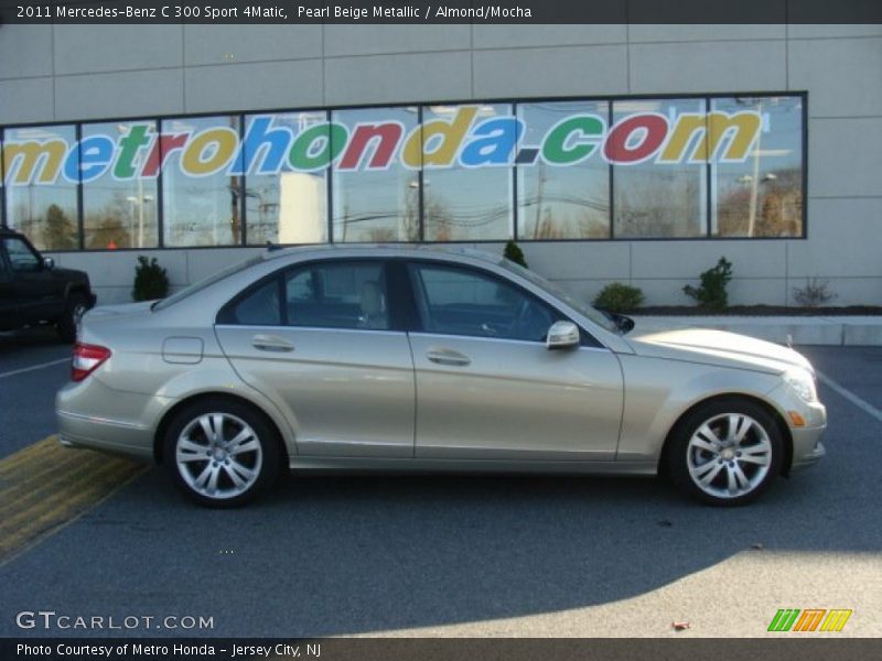 Pearl Beige Metallic / Almond/Mocha 2011 Mercedes-Benz C 300 Sport 4Matic