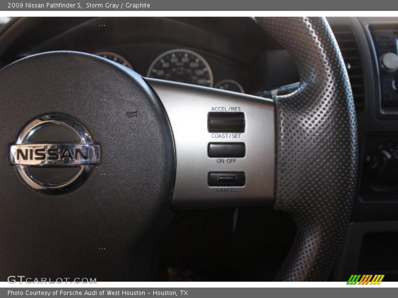 Storm Gray / Graphite 2009 Nissan Pathfinder S
